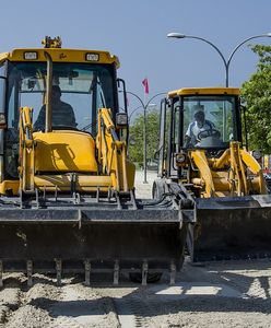 Problemy przy budowie zakopianki. Koparka przygniotła pracownika