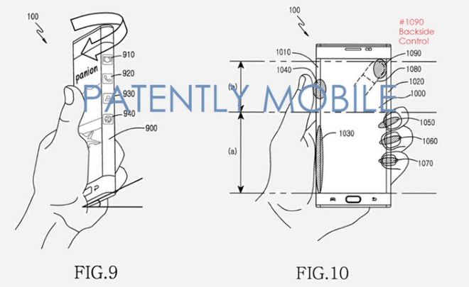 Samsung patentuje nowy sposób interakcji ze smartfonem