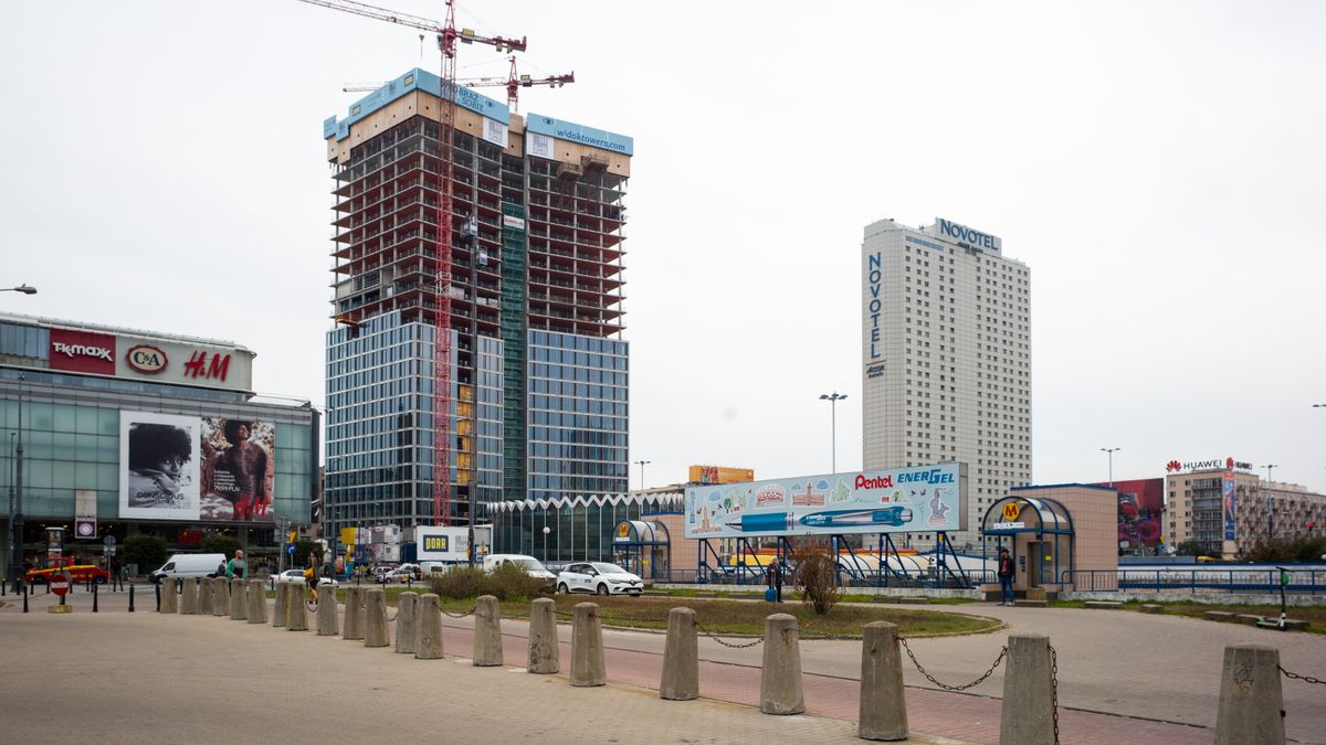 Warszawa jest swoistym placem budowy. W stolicy powstają 44 biurowce.
