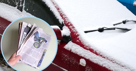 Teraz niezbędnym wyposażeniem mojego auta są stare gazety. Zimą oszczędzają sporo nerów