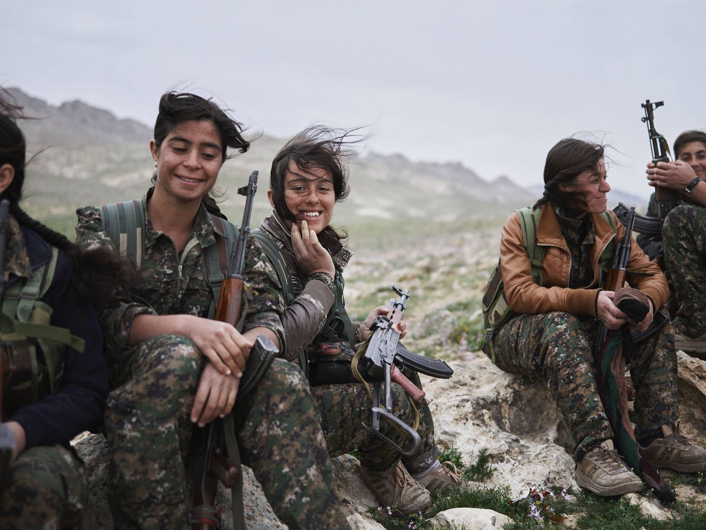 Kurdyjki walczące o wolność