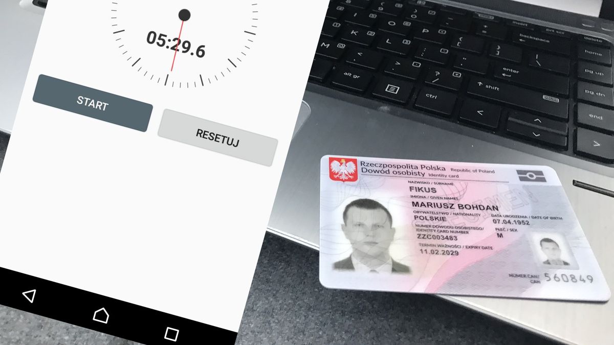 Złożenie wniosku o wydanie e-dowodu to niewiele ponad 5 minut