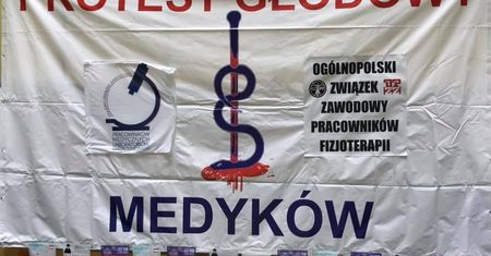 Fizjoterapeuci i diagnostycy rozpoczynają protest głodowy