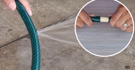 Prosty trik na naprawę węża ogrodowego. Sposób na dziurę w 5 minut