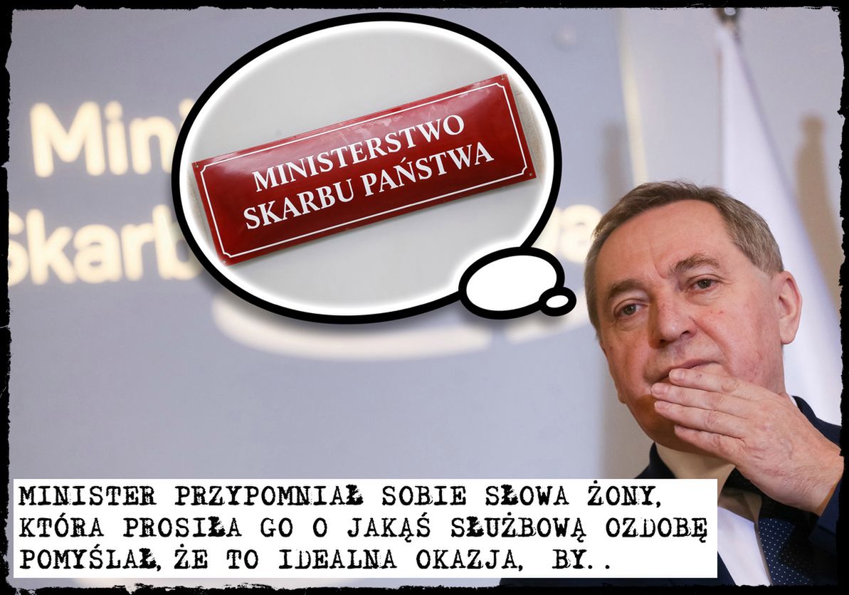 Przypomniał sobie prośbę żony