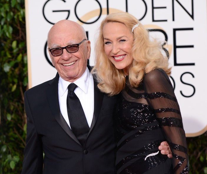 Rupert Murdoch i Jerry Hall ogłosili swoje zaręczyny