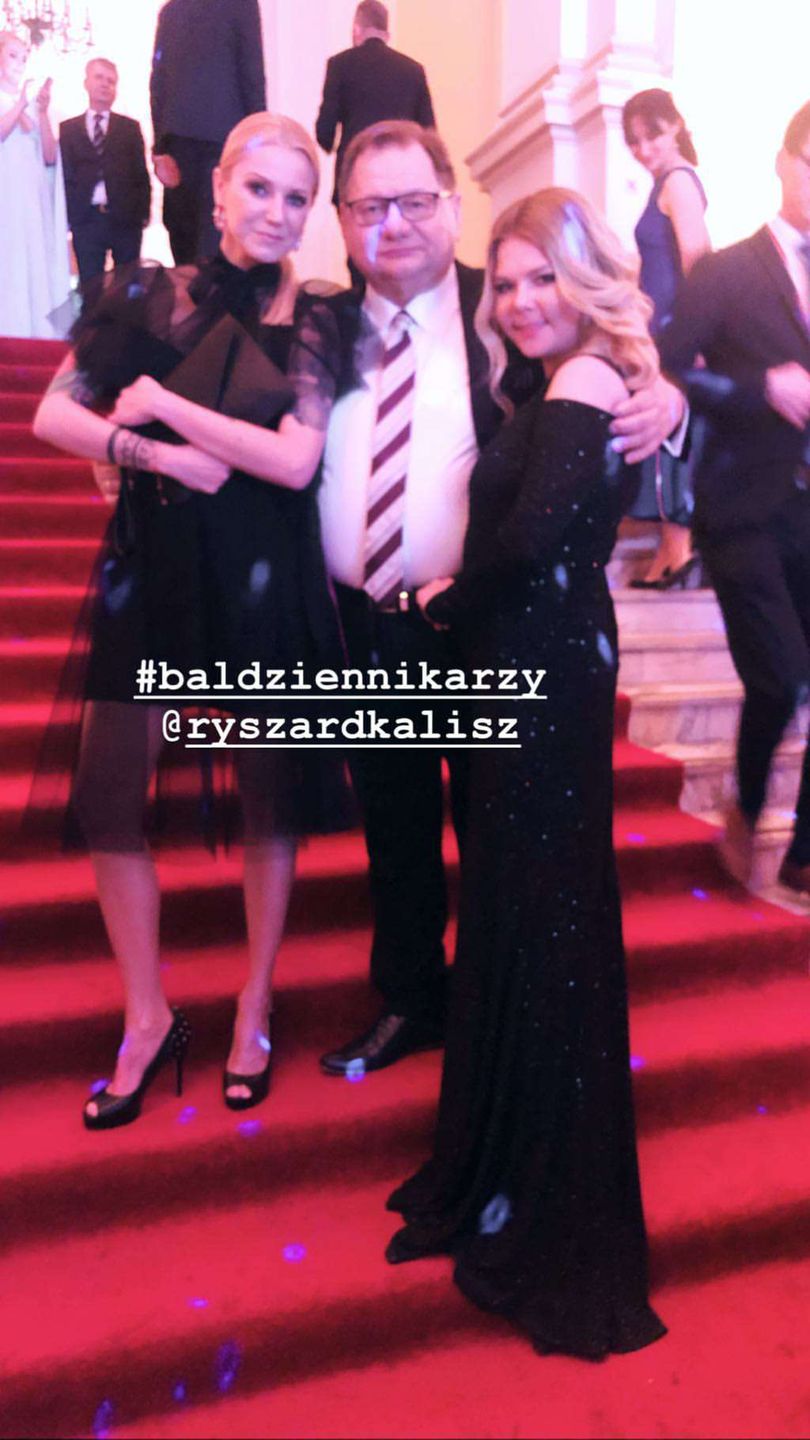Daria Ładocha, Ryszard Kalisz - Bal Dziennikarzy 2019