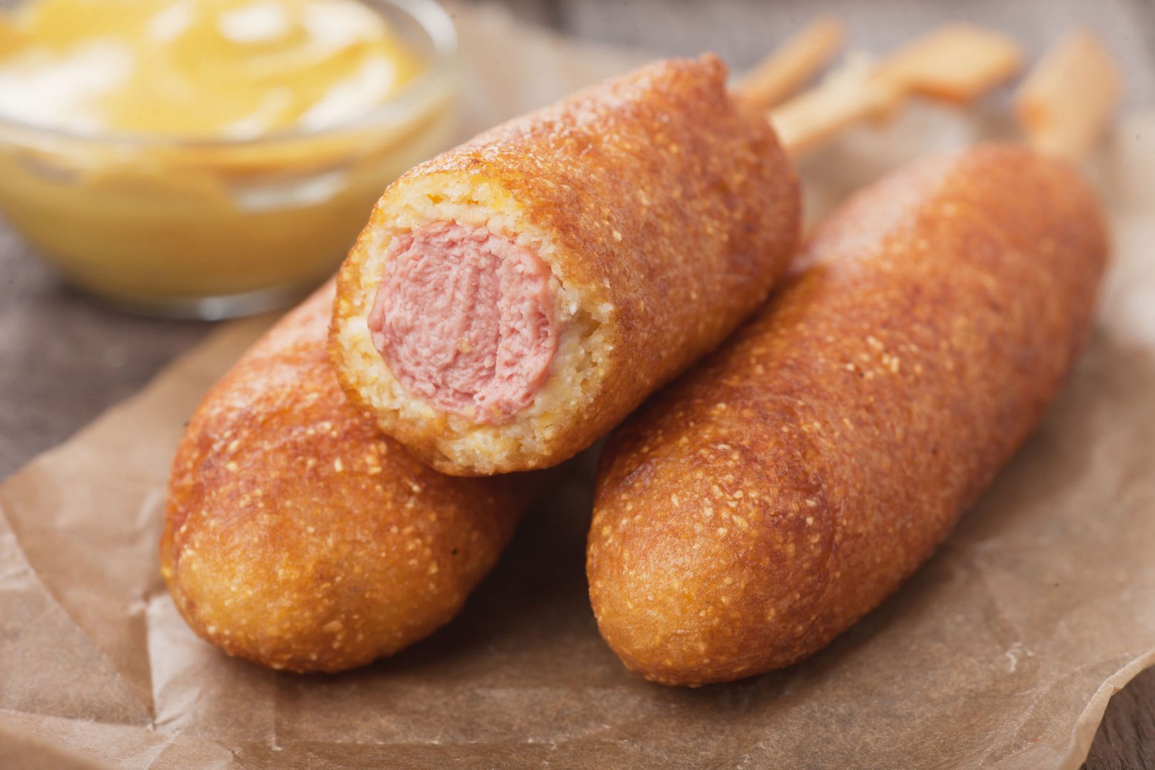 Mieszkańcy Stanów Zjednoczonych kochają corn dogi