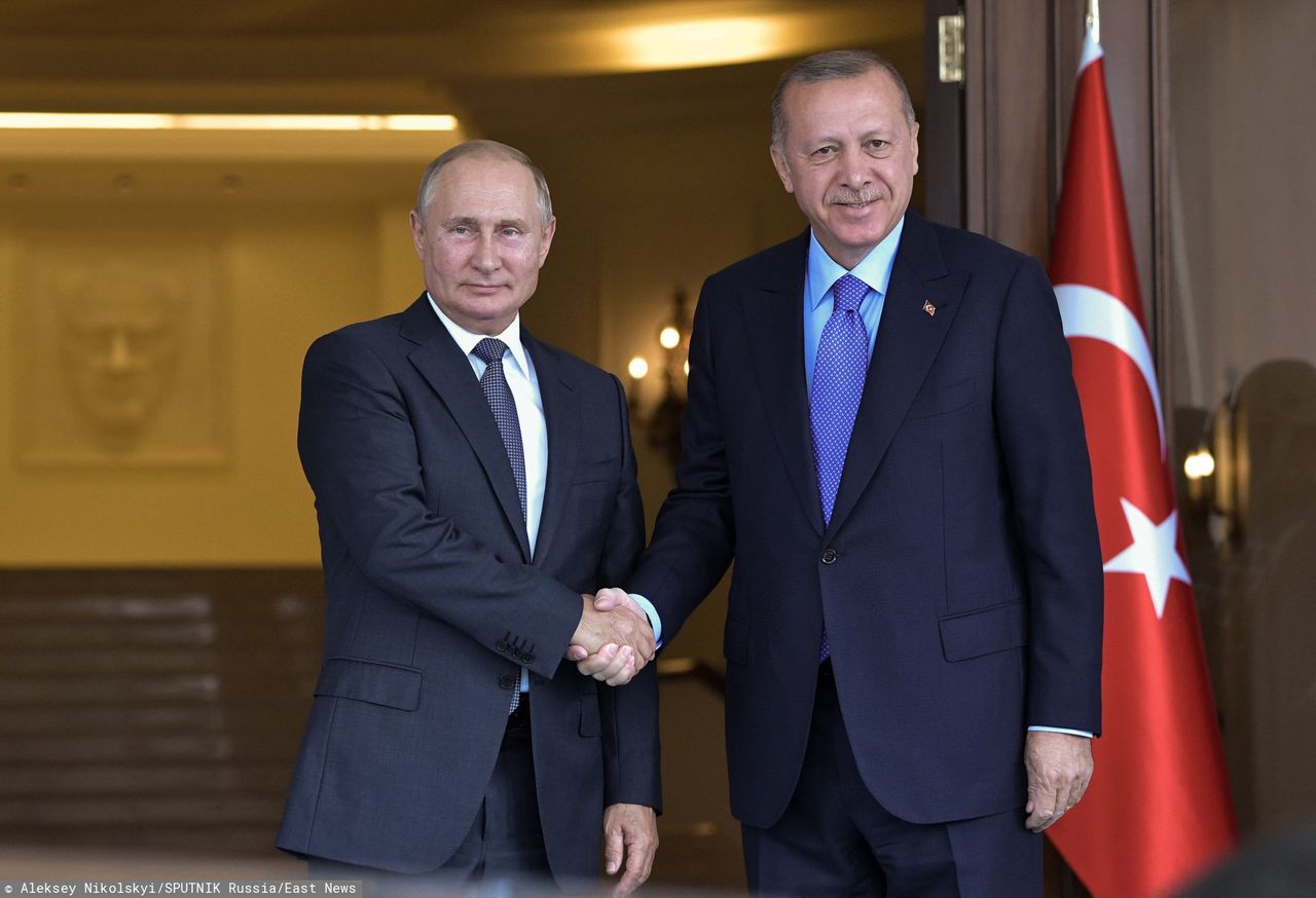 Recep Erdogan i Władimir Putin zapowiadają współpracę. "Nie będzie zawieszenia broni"