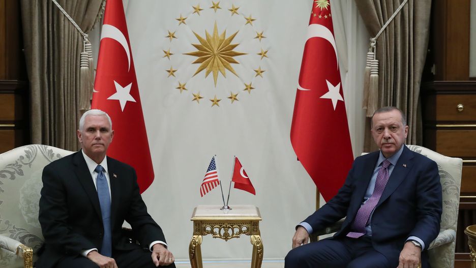 Mike Pence i Recep Erdogan zawarli wirtualne prozumienie