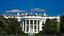 Widok na Biały Dom w Waszyngtonie