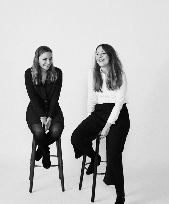 Johanne Holm-Jensen i Mia Behrens - Projektantki zajmujące się tym projektem 