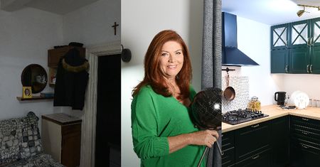 "Nasz nowy dom": Zobaczcie, jak ekipa Katarzyny Dowbor odmieniła dom pana Zbigniewa, samotnego ojca dwójki dzieci (ZDJĘCIA)
