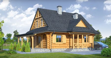 Przytulne domy z bali. Ile trzeba zapłacić za gotowy projekt?