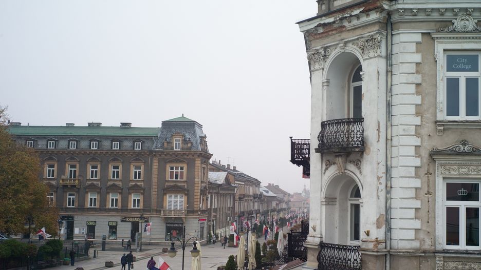 Ulica Żeromskiego w Radomiu, ulubione miejsce spotkań