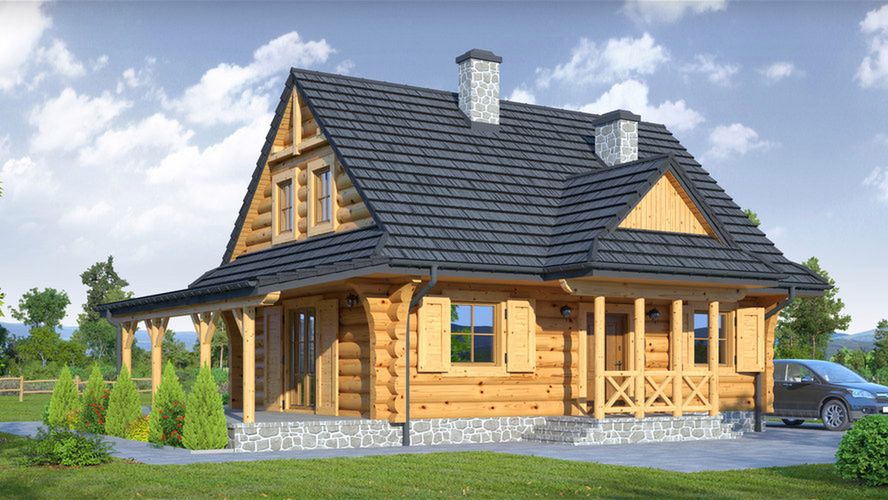 Wybierz idealny projekt domu z bali