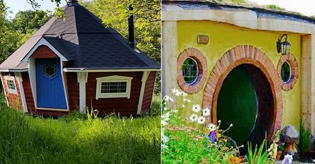 Chcesz uciec od cywilizacji? Wynajmij domek hobbita