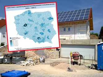 Polacy chętnie budują domy. Zobacz, gdzie najczęściej