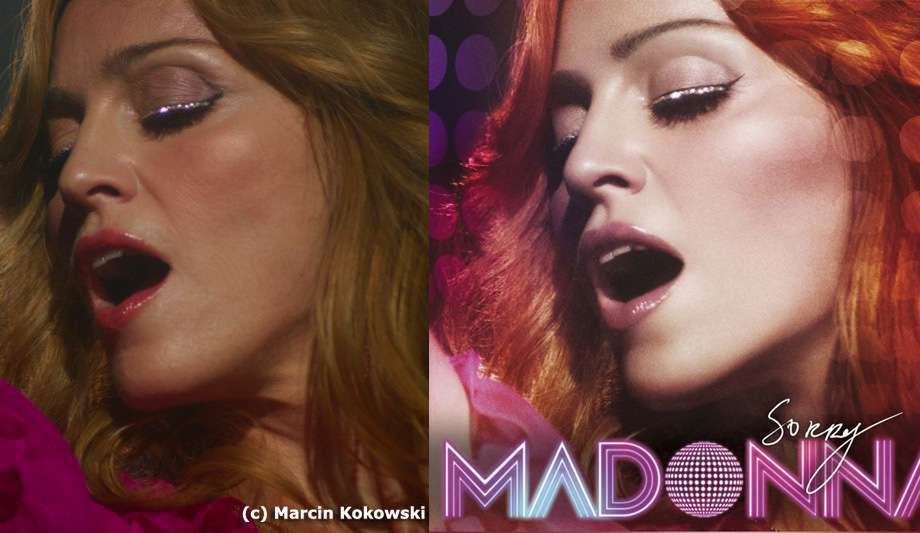 Madonna okładka singla Sorry