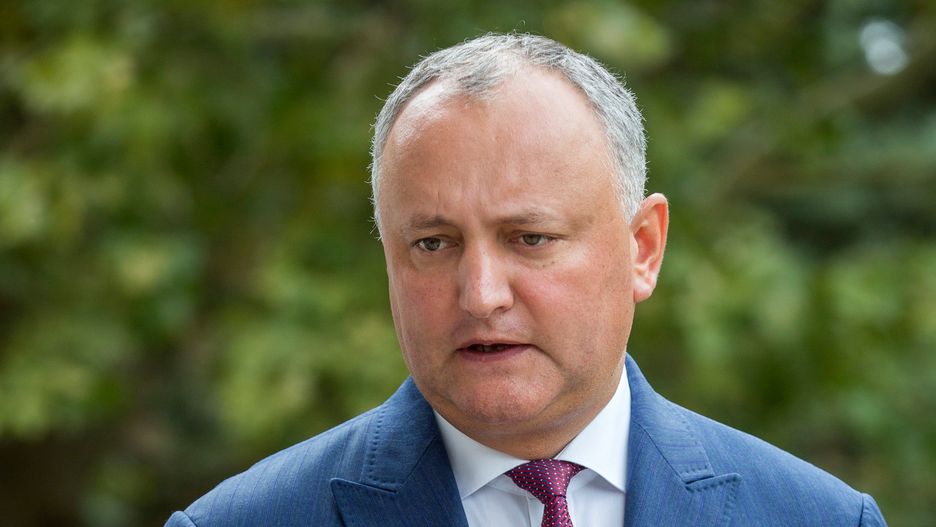 Prezydent Mołdawii Igor Dodon