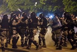 Gorąco przed parlamentem w Skopje. Policja użyła granatów hukowych