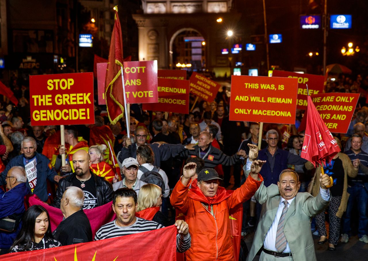 Nie będzie zmiany nazwy Macedonii? Za niska frekwencja w referendum