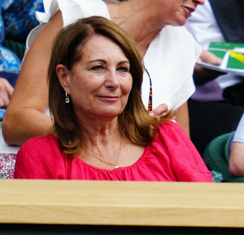 Carole Middleton na Wimbledonie
