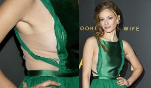 Zjawiskowa Efrat Dor na premierze filmu "Azyl" o krok od wpadki!