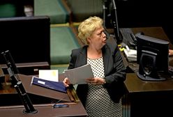 Obraźliwy gest posłanki PiS w czasie wystąpienia I prezes Sądu Najwyższego