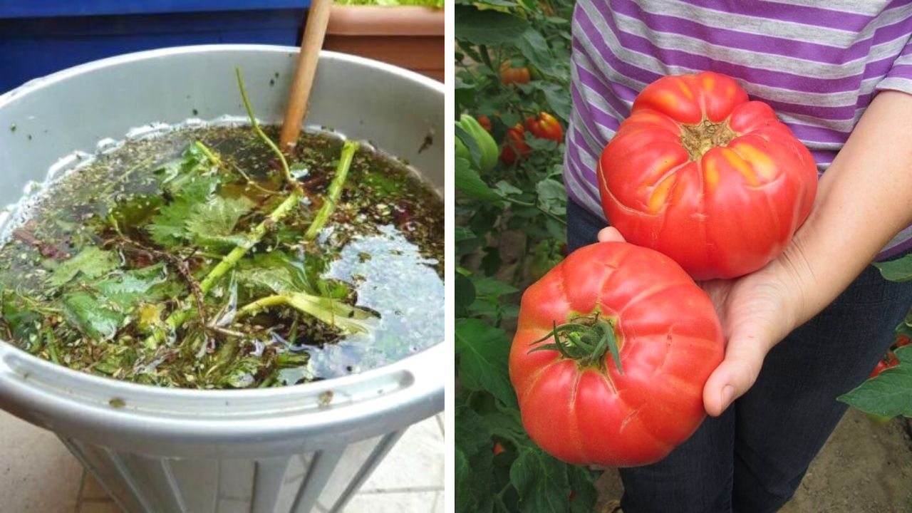 Nawóz z tej rośliny to sekret działkowiczów. Pomidory rosną po nim jak szalone!
