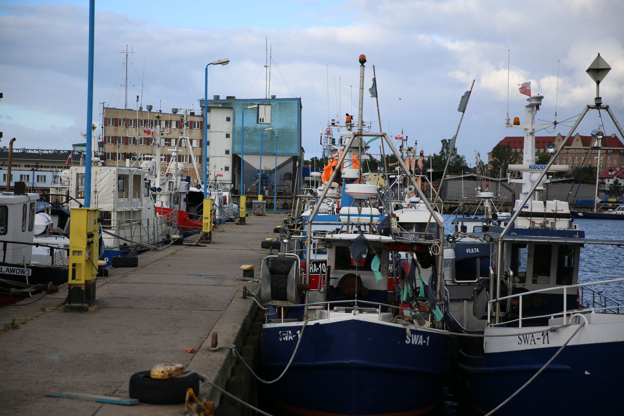 Port we Władysławowie. 