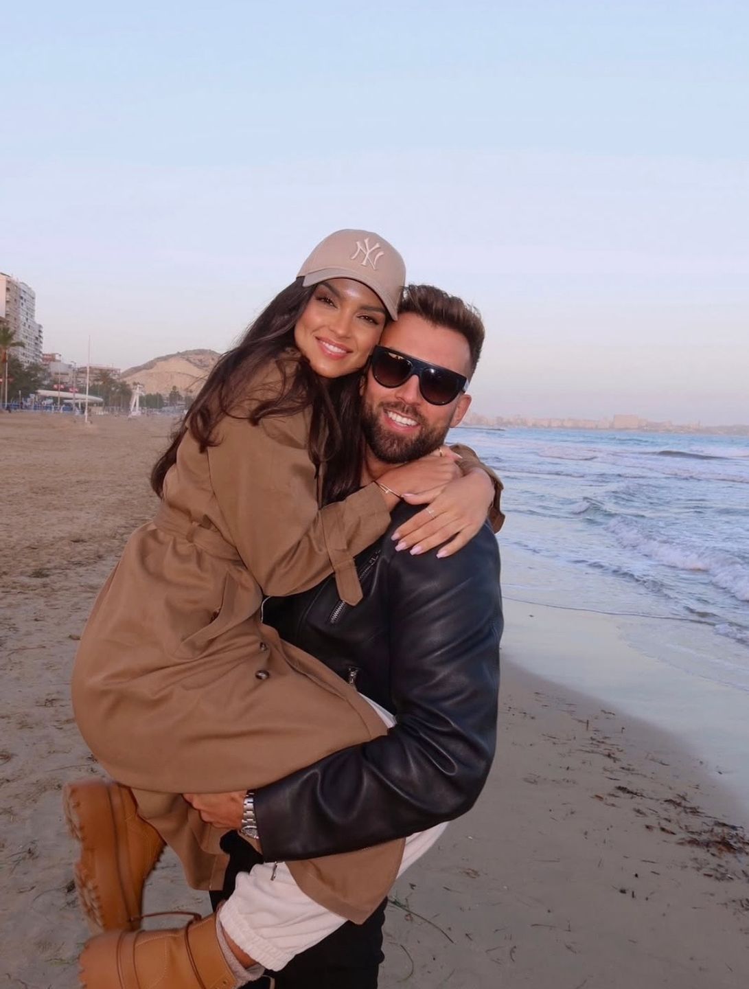 Klaudia El Dursi z partnerem 