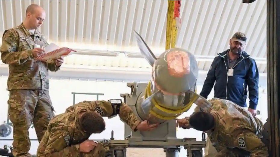 Amerykańska bomba atomowa mogła zostać uszkodzona w bazie w Holandii.