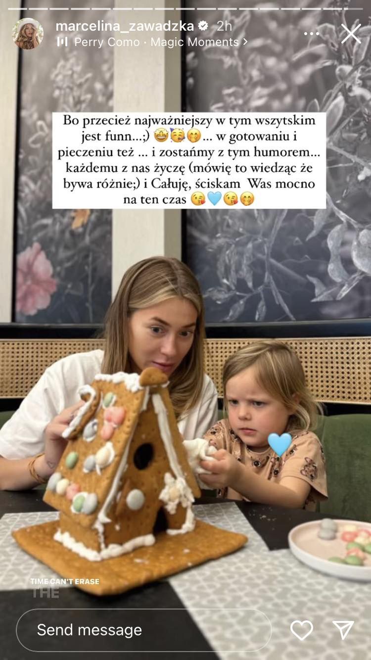 Marcelina Zawadzka relacjonuje zakupy w markecie w Dubaju