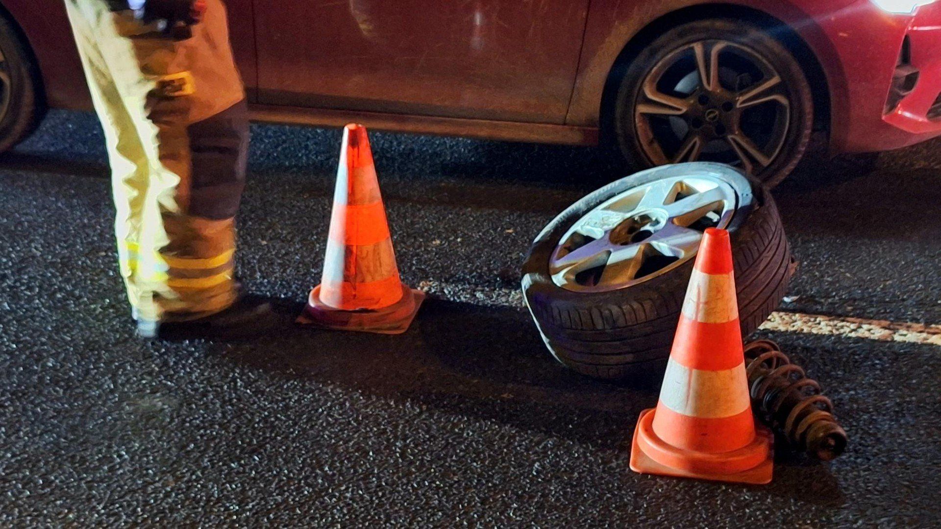 Miejsce niedzielnego wypadku - Wrocław, 7 grudnia