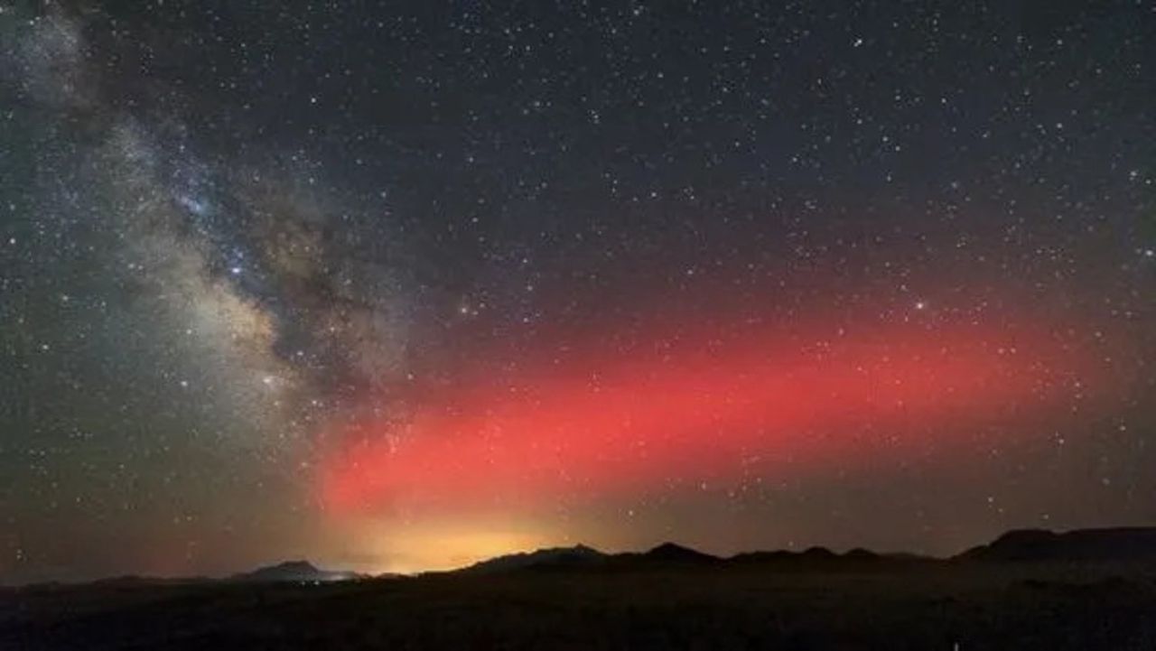 "SpaceX Aurora" observed on July 9th over Arizona.