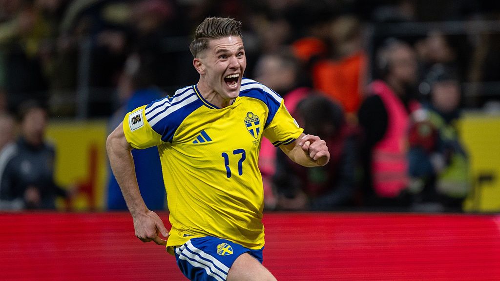 Gyökeres zdobył decydującego gola dla Szwedów w meczu z Polską