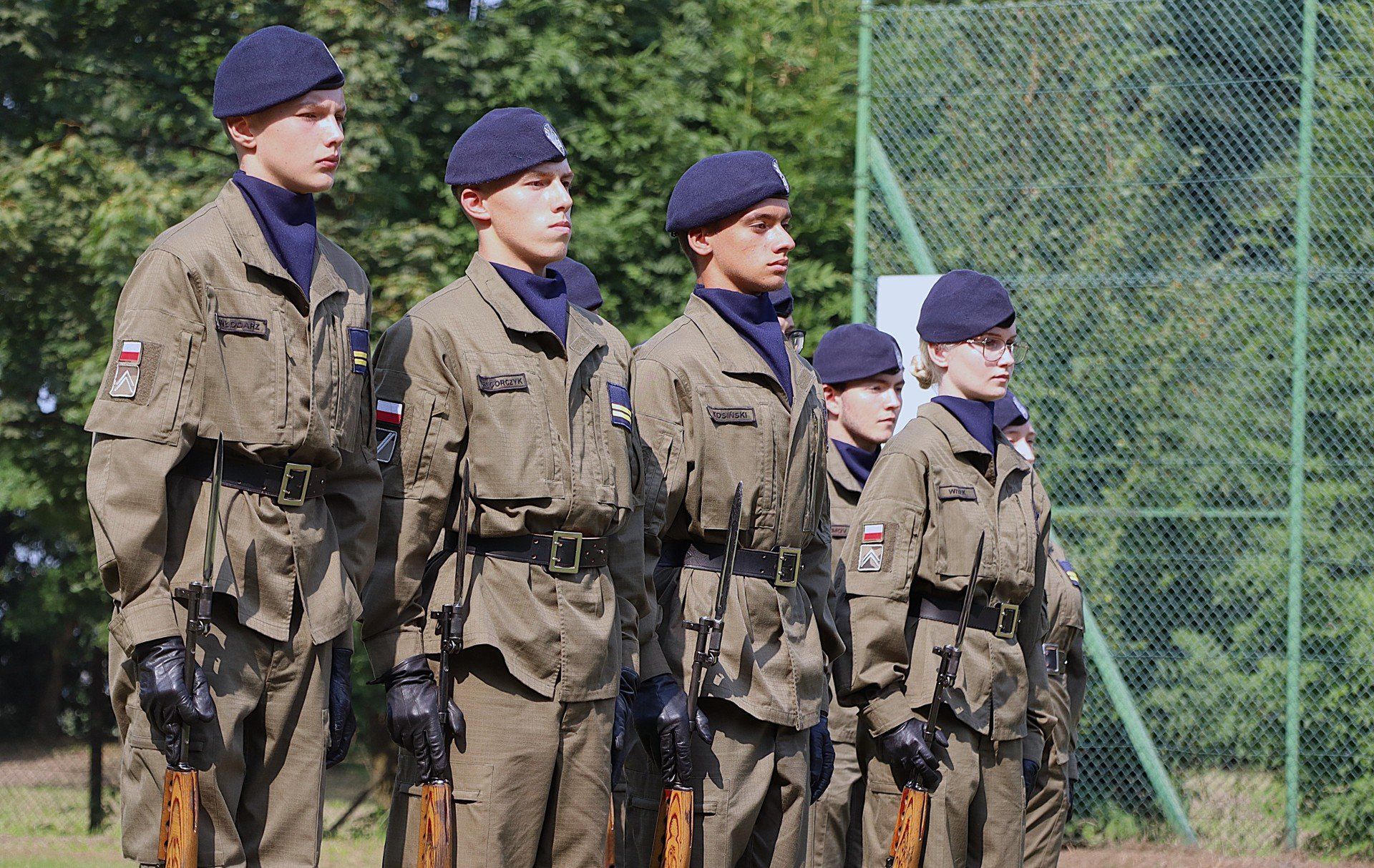 Piknik w Parku Hallera w Oświęcimiu z okazji Święta Wojska Polskiego.