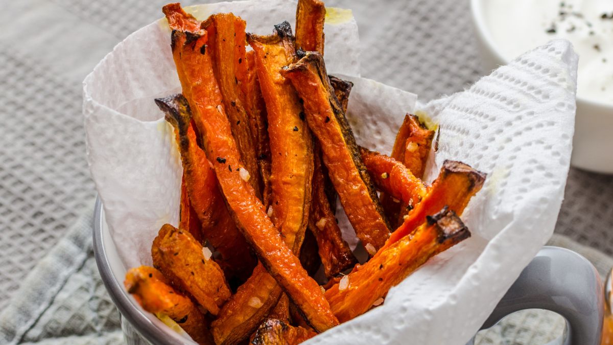 Pieczona marchewka jest zdrowsza od frytek