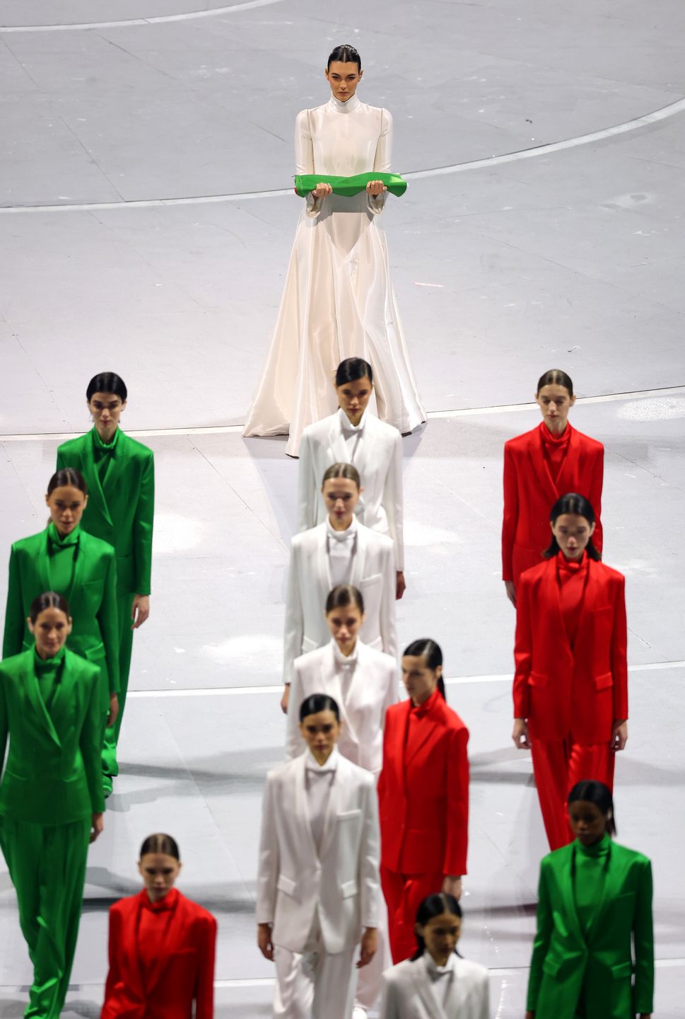 Vittoria Ceretti zachwyca na ceremonii otwarcia igrzysk