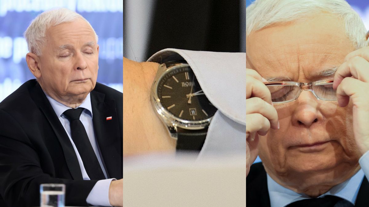 Jarosław Kaczyński nie był w najlepszej formie na konferencji 