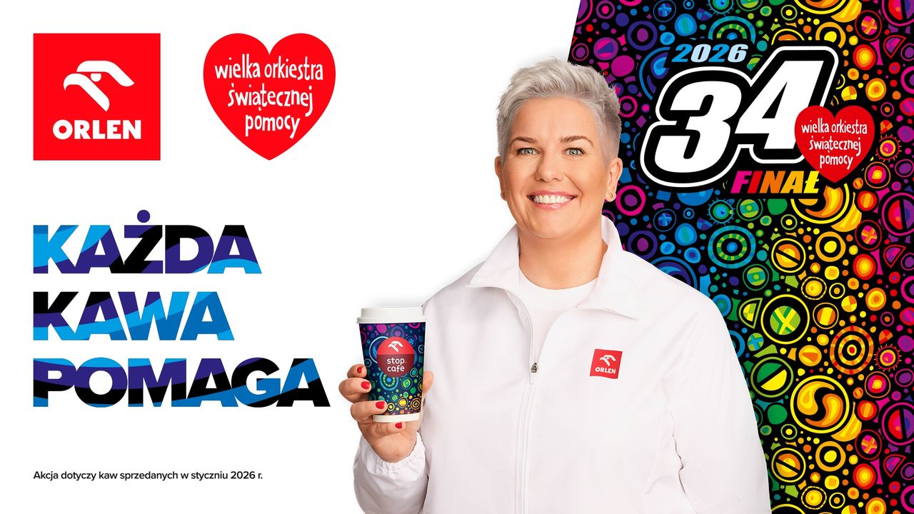 Razem możemy więcej – ORLEN po raz kolejny zagra z WOŚP