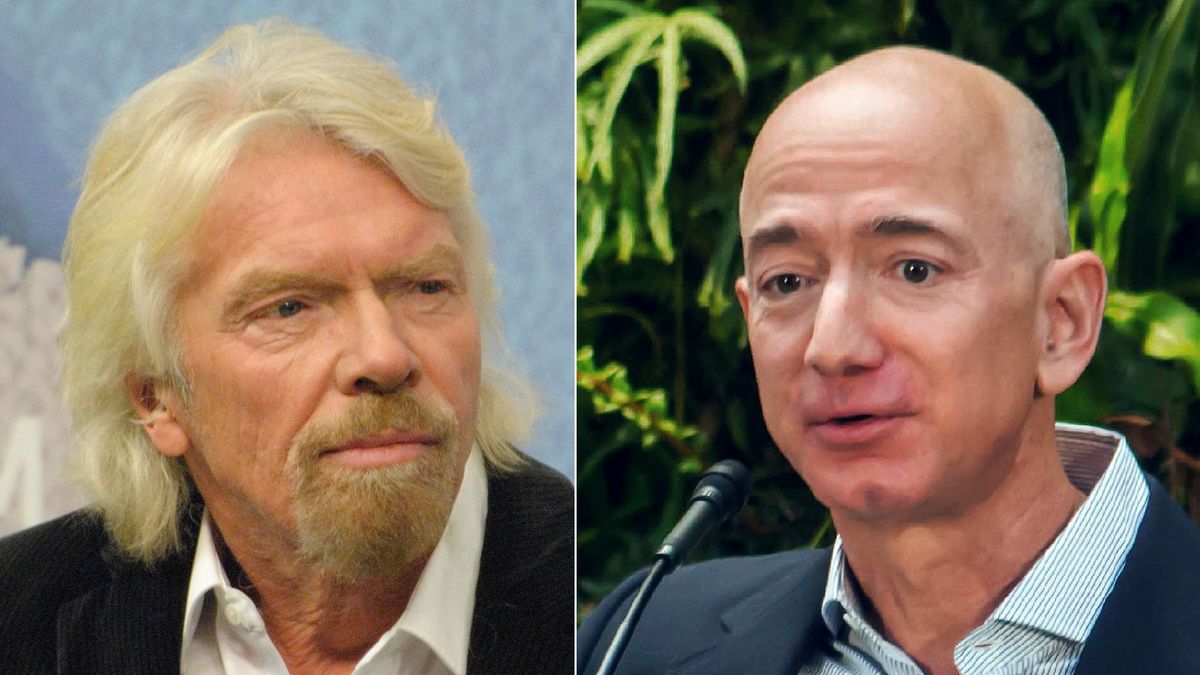 Richard Branson, Jeff Bezos