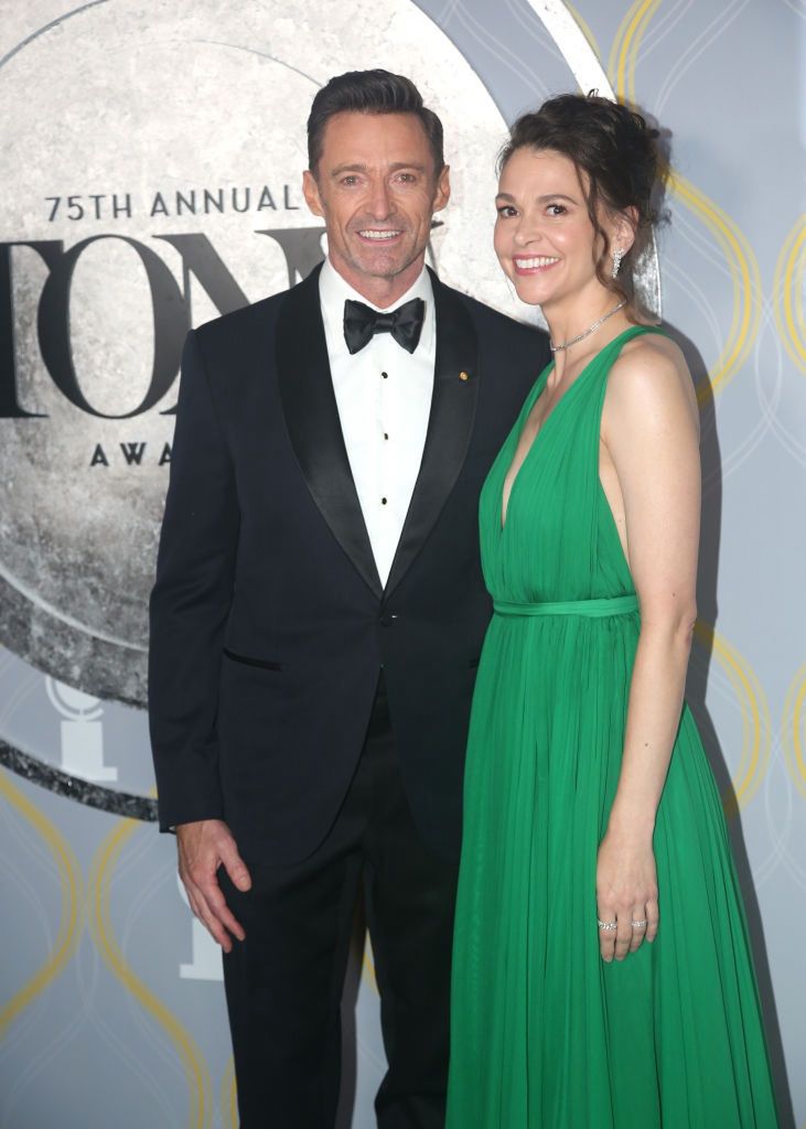 Hugh Jackman and Sutton Foster.