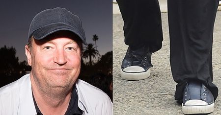 Zapuszczony Matthew Perry przemierza ulice Malibu w trampkach bez sznurówek (FOTO)