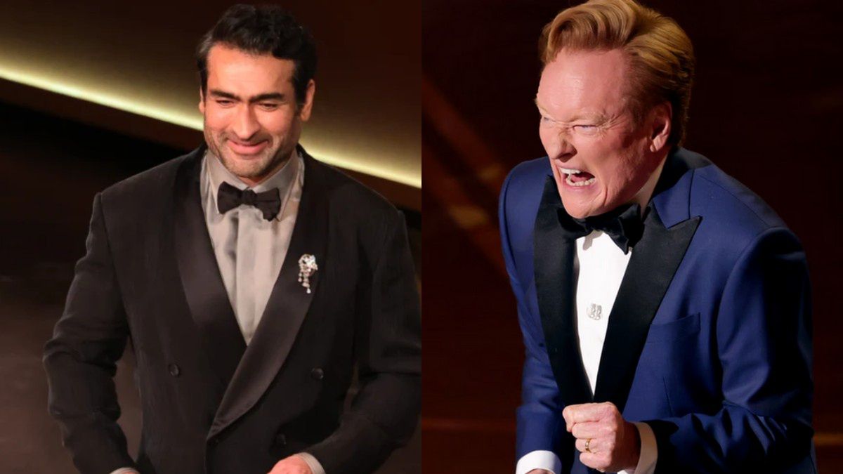 Kumail Nanjiani i Conan O'Brien na Oscarach 2026