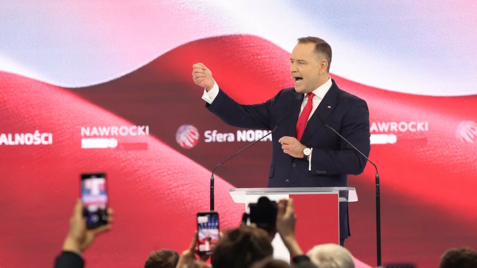 Konwencja programowa Karola Nawrockiego
02.03.2025 Warszawa. Konwencja programowa Karola Nawrockiego. Fot. Andrzej Iwanczuk /REPORTER
n/z: Karol Nawrocki
Andrzej Iwanczuk/REPORTER