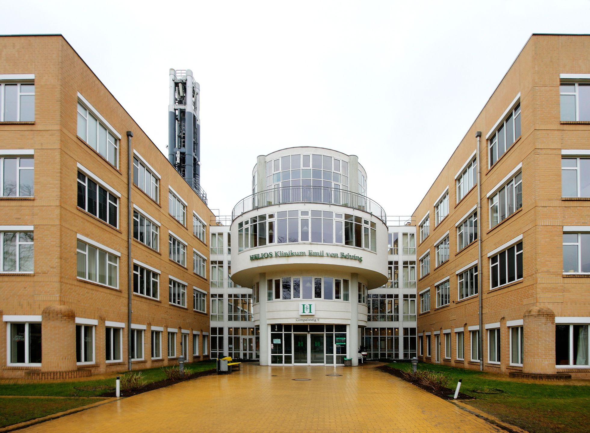 Szpital w Berlinie, w którym wybuchł pożar