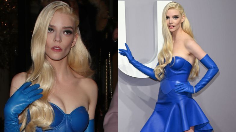 Anya Taylor-Joy w obcisłej, lateksowej sukience wdzięczy się na premierze filmu (FOTO) 