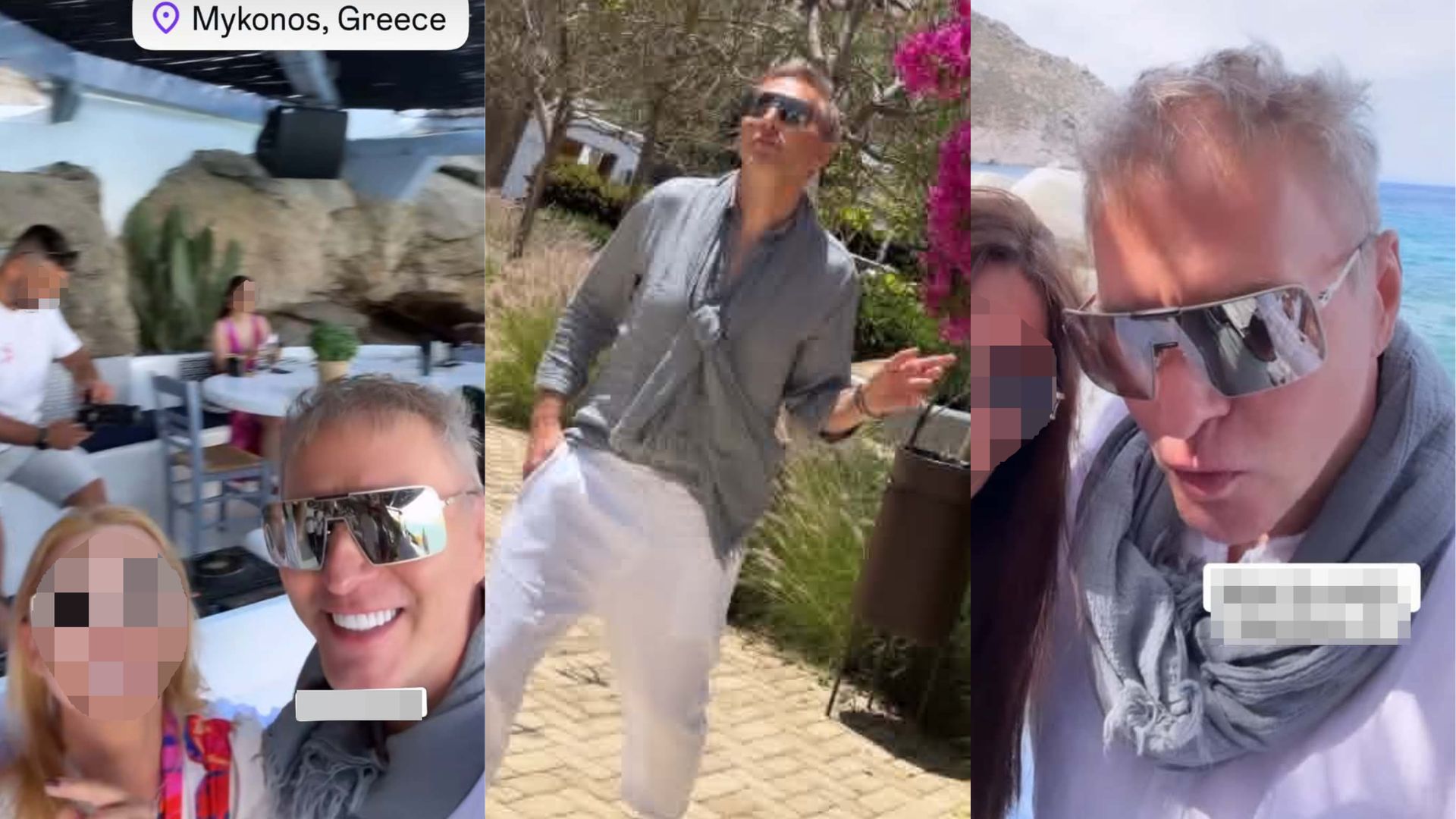 Krzysztof Gojdź ogłasza prosto z Mykonos: "WCIĄŻ KOCHAM ŻYCIE". Tak wypoczywa z dala od "stalkera" i "Polaków cebulaków" (ZDJĘCIA)